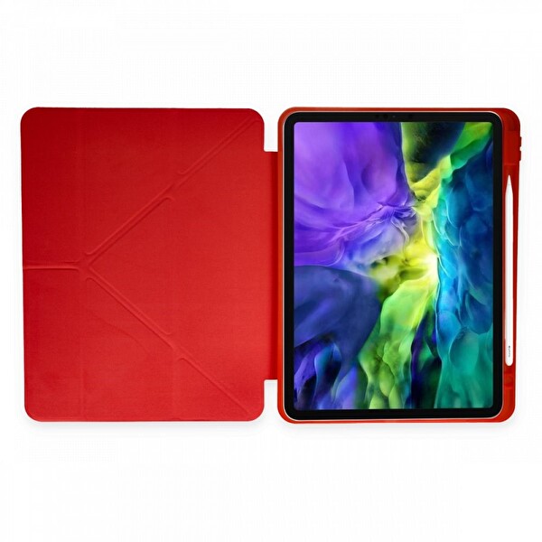 Newface iPad 10.2 (7.nesil) Uyumlu Standlı Kalemlikli Tablet Kılıfı