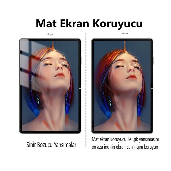Engo Everest Everpad Vortex V10 10.4 inç Mat Ekran Koruyucu Nano 5