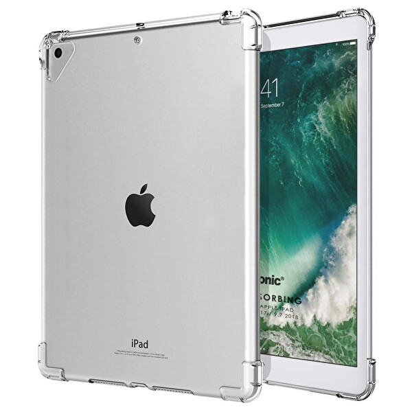 Microsonic Apple iPad 9.7 2017 (A1822-A1823) Shock Absorbing Şeffaf Kılıf