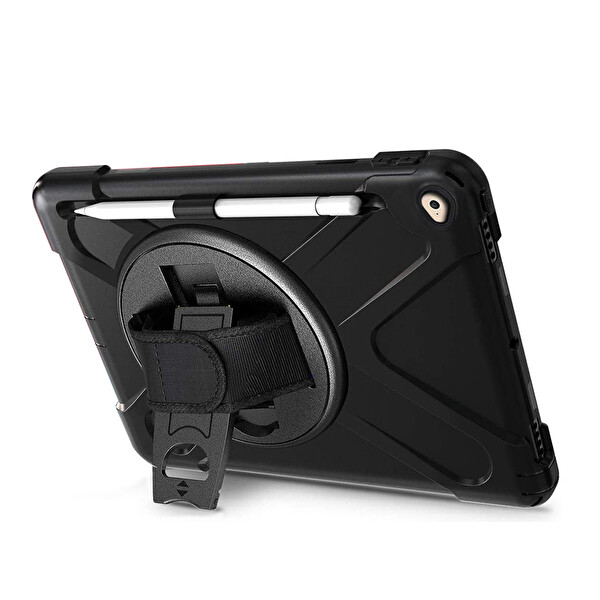Microsonic Apple iPad Mini 4 (A1538-A1550) Heavy Defender Siyah Kılıf