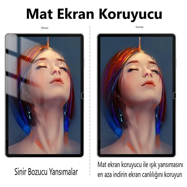 Engo Swipe X1 Mat Ekran Koruyucu 10.1 Parmak İzi Bırakmaz 4