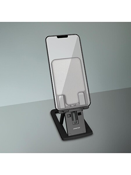 Polosmart PBS108 Ayarlanabilir Telefon Tablet Tutucu Stand Siyah