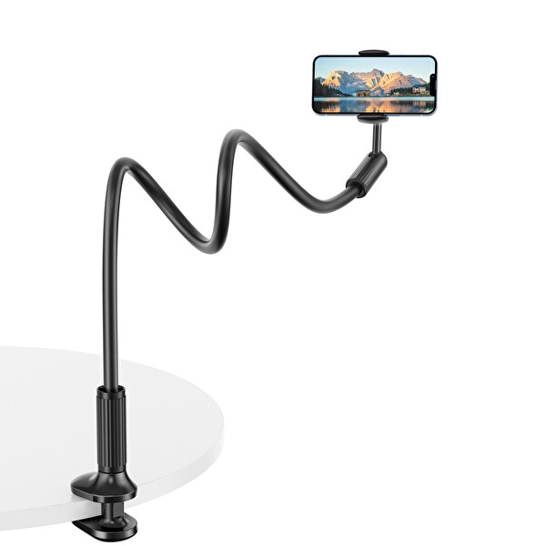 Bix Saiji IVY 4 Telefon Tutucu Yatak ve Masa için 360 Derece Dönebilir Ayarlanabilir Telefon Standı