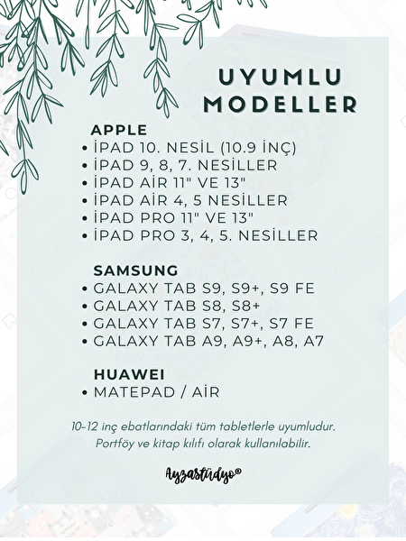 Ayza Stüdyo iPad 10.2