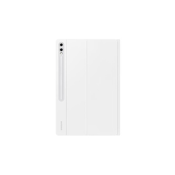 Samsung Galaxy Tab S10 Ultra ile Uyumlu Klavyeli Mousepadli Beyaz Kılıf