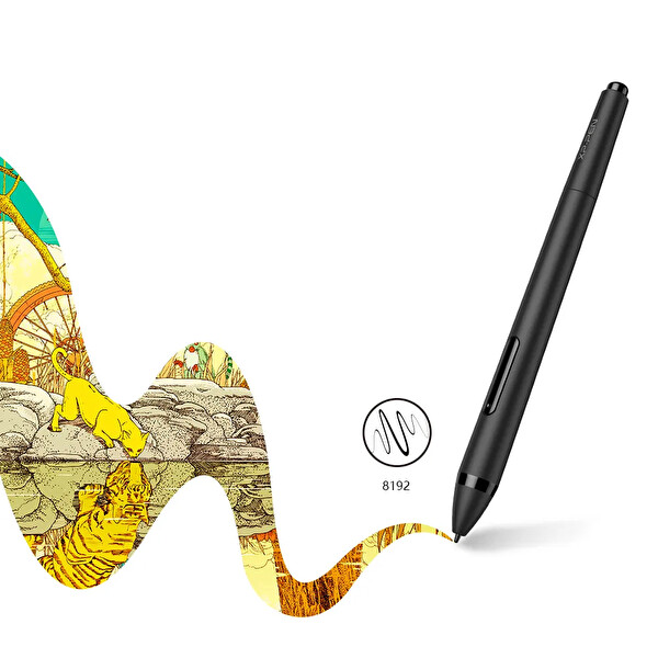 XP-Pen PH02 Pilsiz Stylus Star G960S Plus - Artist Pro 16TP Uyumlu Grafik Tablet Kalem