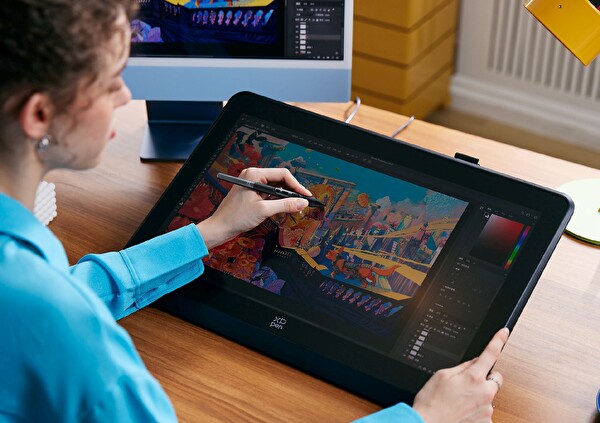 XP-Pen X3 Pro Roller Stylus Artist 22 Plus/Pro 14 Gen 2/Pro 16 Gen 2 Deco Pro Grafik Tablet Kalem