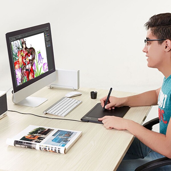 XP-Pen P01 Pilsiz Deco Fun Serisi Star 03 - Star 06 - Star G430 - Star G430S Grafik Tablet Kalemi