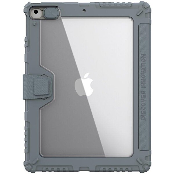 Nillkin İpad 10.2 2019 - 2020 - 2021 Gri Tablet Kılıfı