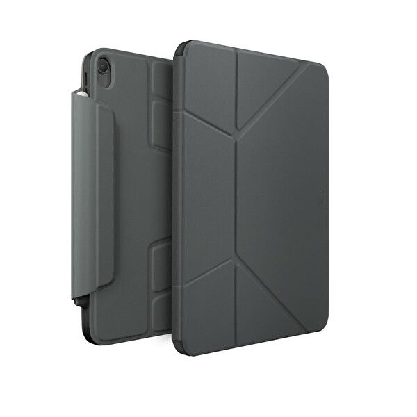 Uniq Ryze iPad Air 11 2024 Standlı Katlanabilir Tablet Kılıfı - Koyu Yeşil