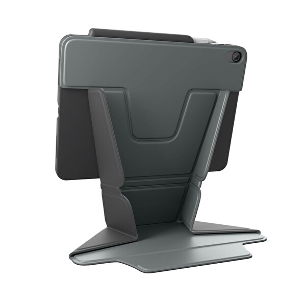 Uniq Ryze iPad Air 11 2024 Standlı Katlanabilir Tablet Kılıfı - Koyu Yeşil