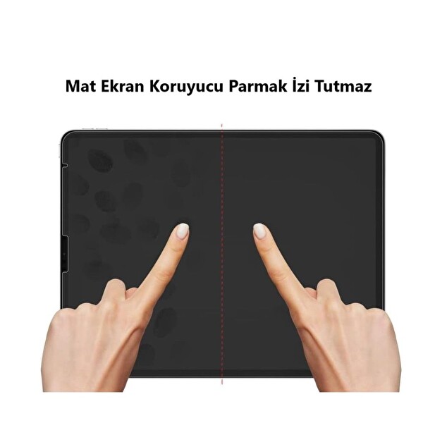 Engo Lenovo Tab M8 Gen 4 Uyumlu 9H Nano Şeffaf 8
