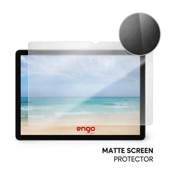 Engo  Philips T7310 Uyumlu 9H Nano Şeffaf 11 Mat Ekran Koruyucu 4