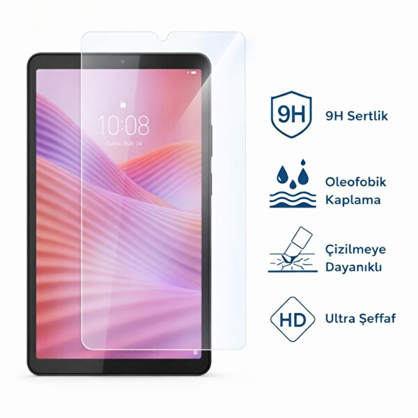Engo Lenovo Tab One TB305XU 8.7 inç Ekran Koruyucu 9H Nano Parlak 3
