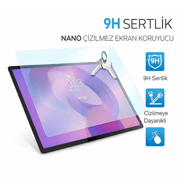 Engo Lenovo Idea Tab TB336ZU Uyumlu 9H Nano 11 Tablet  Ekran Koruyucu 5