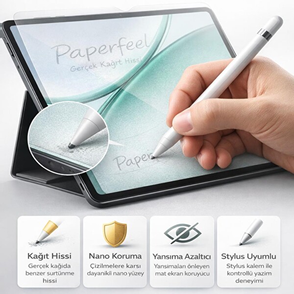 Engo Honor Pad X8b 11 inç Paperfeel Ekran Koruyucu Kağıt Hissi