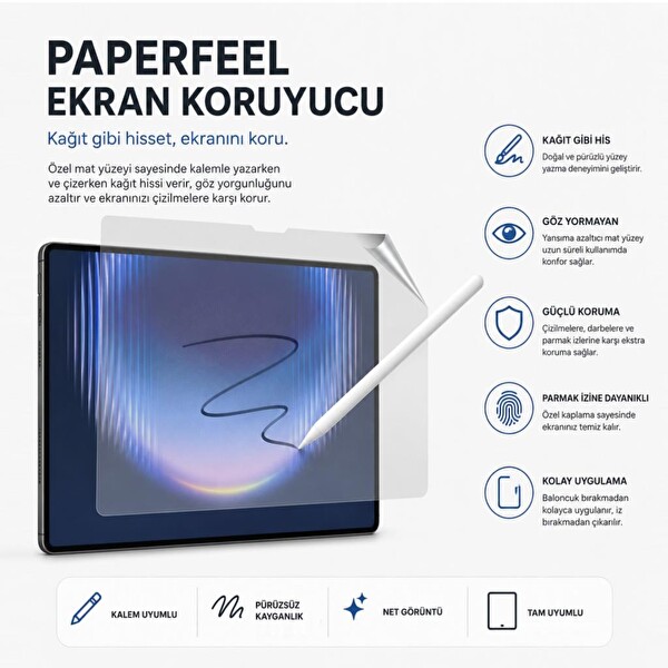Engo Huawei MatePad Pro Max Paperfeel Ekran Koruyucu 13.2 inç