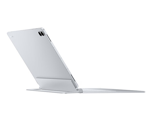 Samsung Galaxy Tab S11 Ultra Pro Klavyeli Kılıf - Gümüş