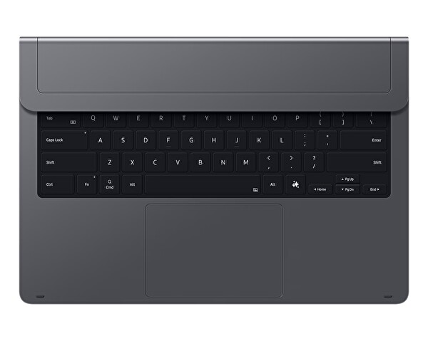 Samsung Galaxy Tab S11 Ultra Pro Klavyeli Kılıf - Gri
