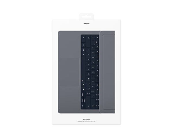 Samsung Galaxy Tab S11 Ultra Pro Klavyeli Kılıf - Gri