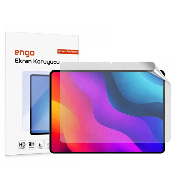 Engo Casper PAD M10 Pro ile Uyumlu 12.2  Kağıt Hissi Veren Mat Dokulu Yüzey Kalem Uyumlu Paperfeel Ekran Koruyucu
