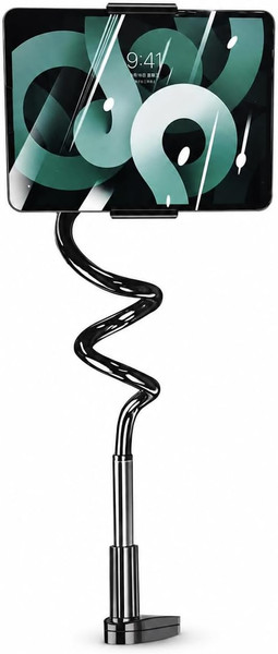 Coverzone Esnek Kollu ENT 360° Döner Ayarlanabilir Masa Kelepçesi Magnezyum Alaşımlı Bükülebilir Gövde Telefon ve Tablet Standı