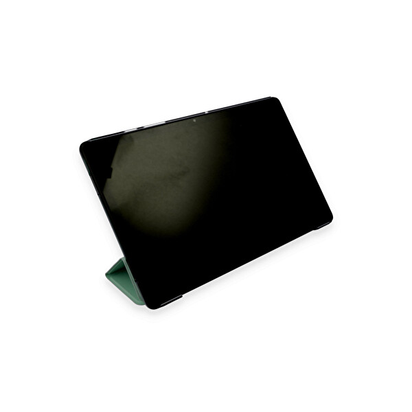 Newface Samsung Galaxy T970 Tab S7 Plus 12.4 Kılıf Tablet Smart Kılıf - Koyu Yeşil