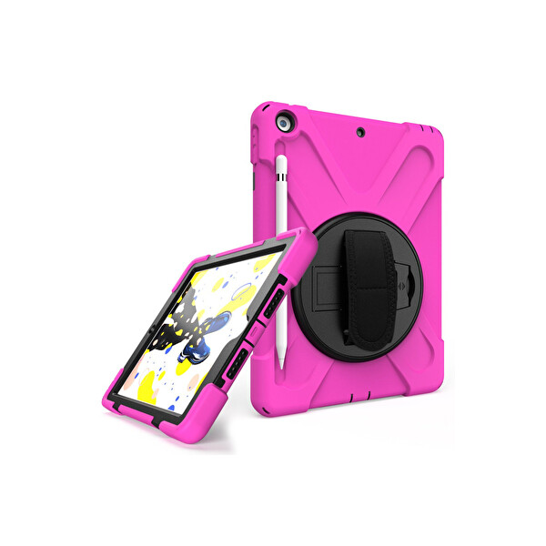 Newface Apple iPad 5 Air 9.7 Kılıf Amazing Tablet Kapak - Pembe