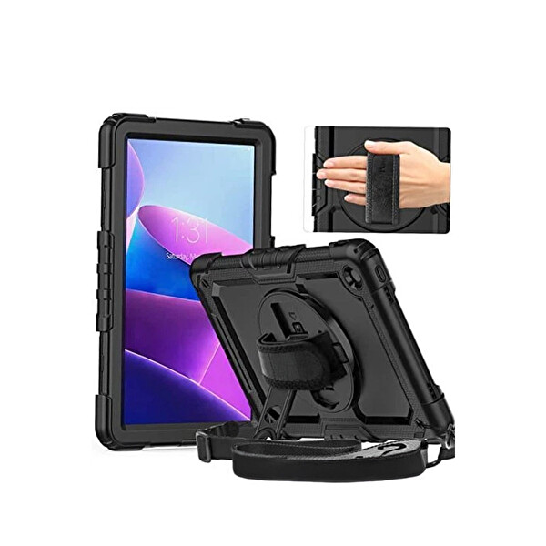 Newface Apple iPad Pro 11 (2024) Kılıf Amazing Tablet Kapak - Siyah