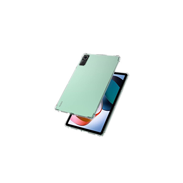 Newface Xiaomi Redmi Pad SE 4G Kılıf Anti Shock Tablet Silikon - Şeffaf