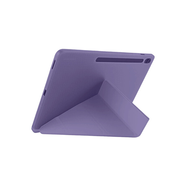 Newface Apple iPad Pro 11 (2024) Kılıf Kalemlikli Hugo Tablet Kılıfı - Mor