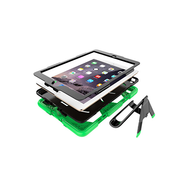 Newface Apple iPad 5 Air 9.7 Kılıf Griffin Tablet Kapak - Yeşil