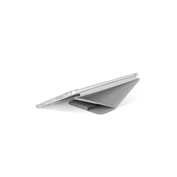 Uniq Apple iPad Air 4 10.9 Camden Katlanabilir Tablet Kapak - Gri