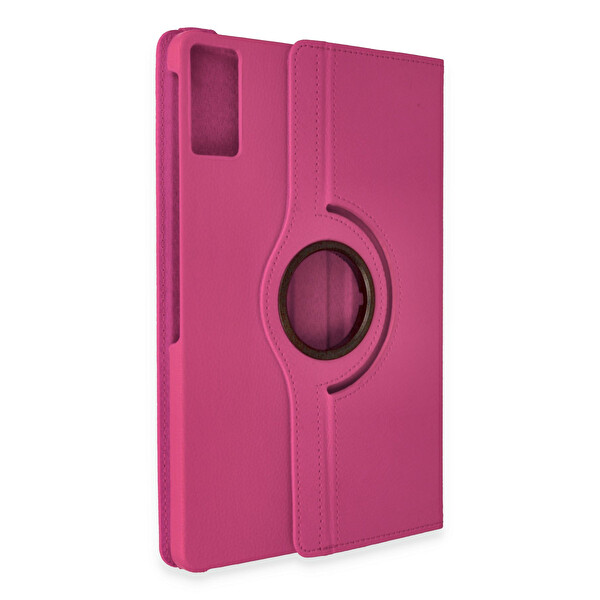 Newface Xiaomi Pad 6 Kılıf 360 Tablet Deri Kılıf - Pembe