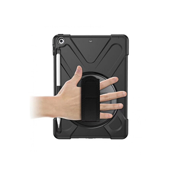 Newface Apple iPad 10.2 (7.Nesil) Kılıf Amazing Tablet Kapak - Siyah