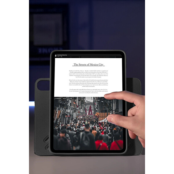 ESR Apple iPad Pro 11 (2024) Shift Manyetik Tablet Kılıfı - Mor