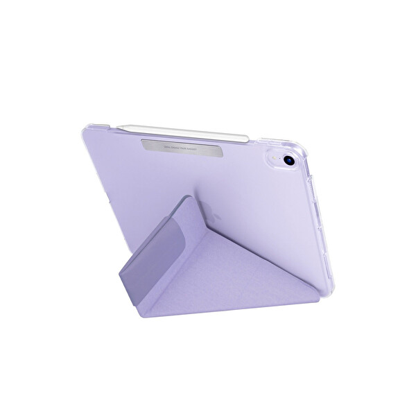 Uniq Apple iPad Air 4 10.9 Camden Katlanabilir Tablet Kapak - Mor