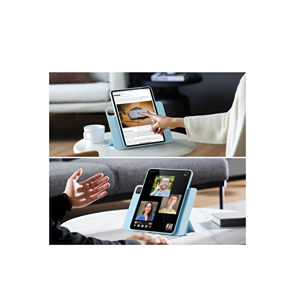 ESR Apple iPad Pro 11 (2021) Rebound Hybrid 360 Manyetik Tablet Kılıfı - Mavi