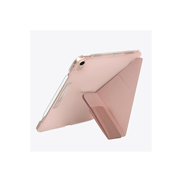 Uniq Apple iPad Air 4 10.9 Camden Katlanabilir Tablet Kapak - Pembe