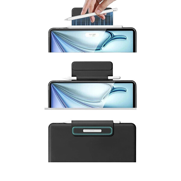 ESR Apple iPad 2025 10.9 (10.Nesil) Rebound Manyetik Tablet Kılıfı - Siyah