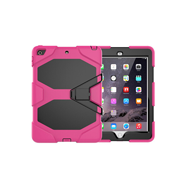 Newface Apple iPad 5 Air 9.7 Kılıf Griffin Tablet Kapak - Pembe