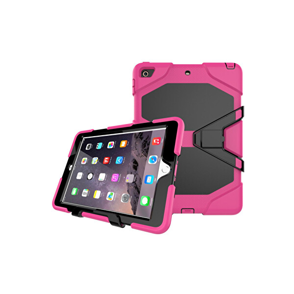 Newface Apple iPad 5 Air 9.7 Kılıf Griffin Tablet Kapak - Pembe