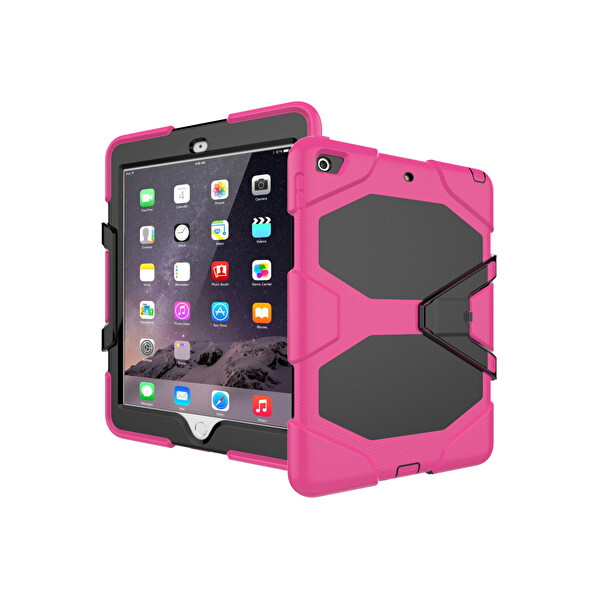 Newface Apple iPad 5 Air 9.7 Kılıf Griffin Tablet Kapak - Pembe