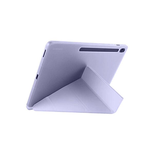 Newface Apple iPad Pro 11 (2024) Kılıf Kalemlikli Hugo Tablet Kılıfı - Lila