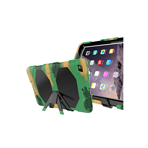 Newface Apple iPad 5 Air 9.7 Kılıf Griffin Tablet Kapak - Kamuflaj