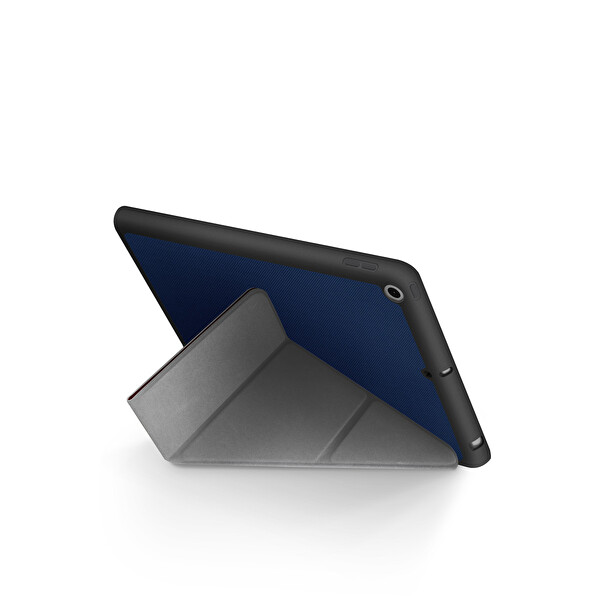 Uniq Apple iPad 10.2 (9.Nesil) Transforma Rigor Tablet Kapak - Mavi