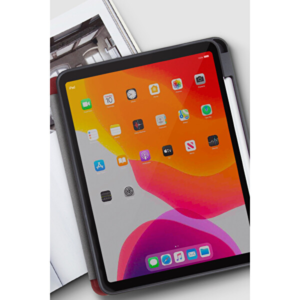 Uniq Apple iPad 10.2 (9.Nesil) Transforma Rigor Tablet Kapak - Mavi
