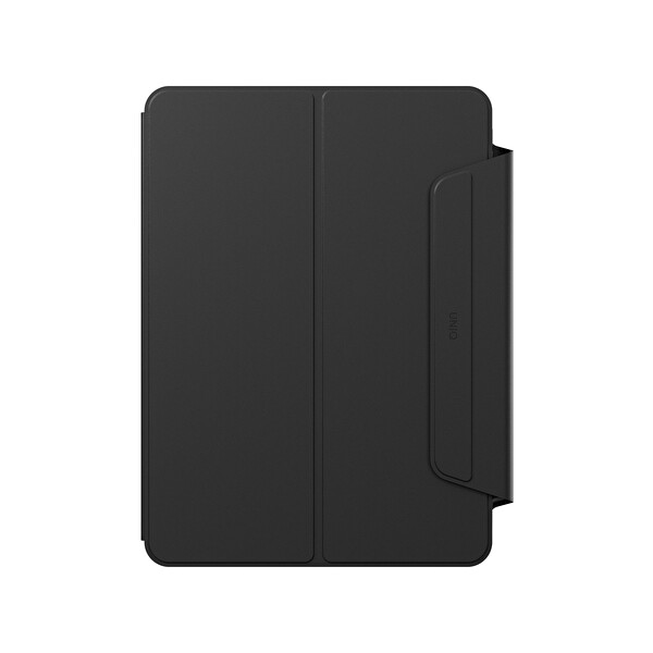 Uniq Apple iPad Pro 11 (2024) Rovus Snapmount 360 Derece Dönebilen Manyetik Tablet Kılıf - Siyah