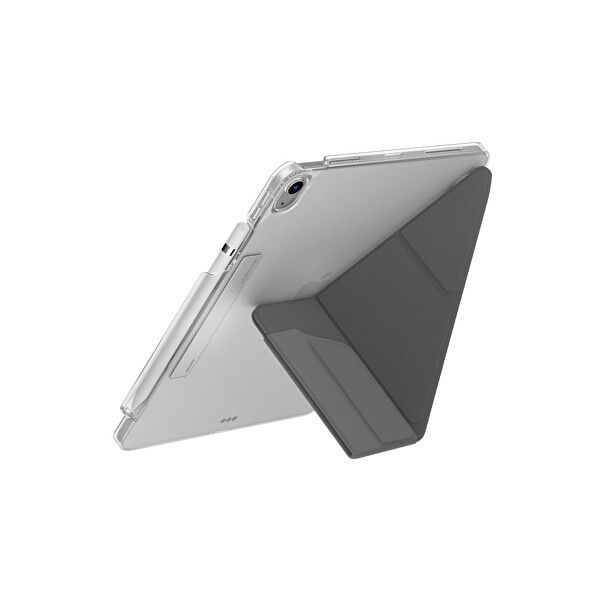 Uniq Apple iPad 2025 10.9 (10.Nesil) Camden Katlanabilir Tablet Kapak - Gri