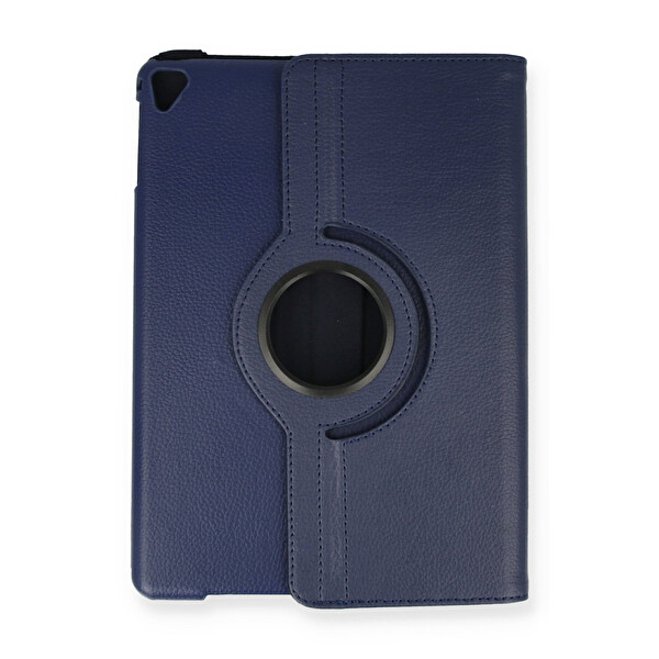 Newface Apple iPad 4 9.7 Kılıf 360 Tablet Deri Kılıf - Lacivert